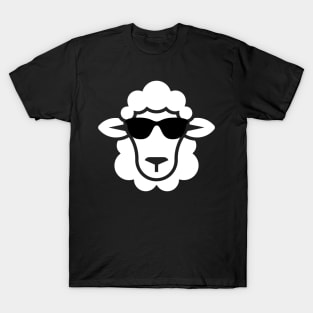 Cool Badass Sheep With Sunglasses T-Shirt